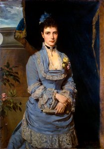 Portrait of Grand Duchess Maria Fyodorovna, Princess Dagmar of Denmark