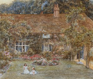 A Country House by Helen Allingham
