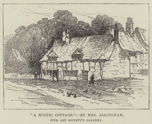A Rustic Cottage by Helen Allingham