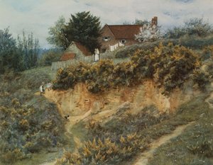 At Sandhills, Witley by Helen Allingham