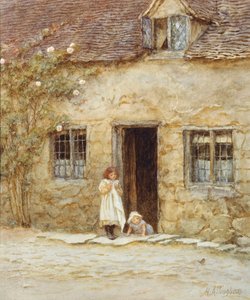 At the Cottage Door