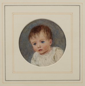 Gerald Allingham as a baby