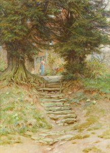 Springtime at Crocken Hill, Kent by Helen Allingham