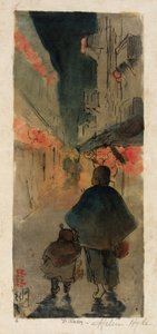 Alley in Chinatown by Helen Hyde
