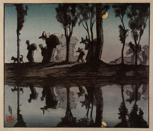 Moonlight on the Viga Canal by Helen Hyde