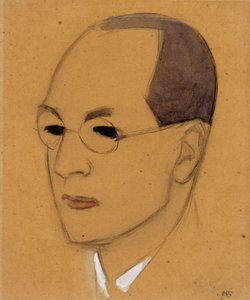 Portrait of Jalo Sihtola, Sketch by Helene Schjerfbeck