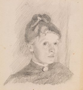 Self-Portrait by Helene Schjerfbeck