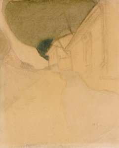 Castle Alley, Tammisaari by Helene Schjerfbeck