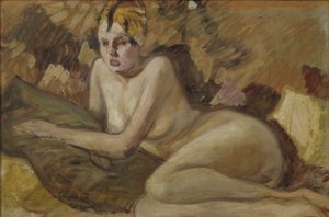 Reclining Model by Helmer Osslund