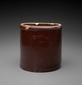 Jar, c. 1890-1894 by Henderson Pottery Works Henderson Pottery Works