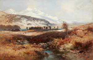 Snowy Highland Landscape
