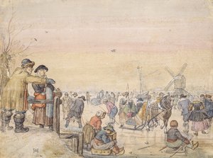 Enjoying the Ice, 1630
