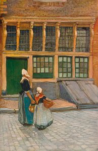 Returning from Market by Hendrick Cassiers