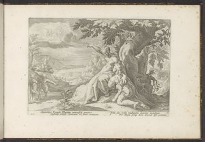 Clymene Points Phaethon to His Father, the Sun God