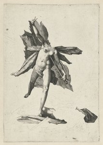 Pyramus and Thisbe by Hendrick Goltzius (workshop of)
