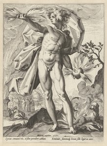 Fire (The Four Elements) by Hendrick Goltzius (workshop of)