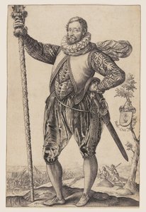 A Pike-Man Turned to Left