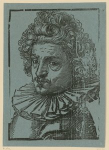 Portrait of Gillis van Breen by Hendrick Goltzius