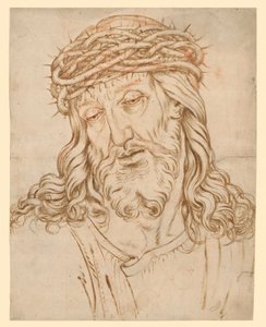 Bust of the Man of Sorrows, with Head Inclined to the Left by Hendrick Goltzius
