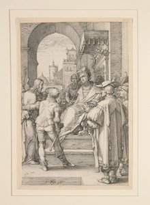 Christ Before Pilate, Plate 5 from the Series 