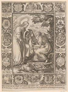 Christ as a Virtuous Example, Sheet 4 of the Series 
