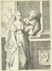 The Unequal Couple by Hendrick Goltzius