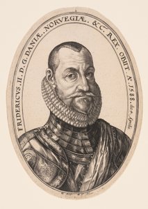 Frederick II, King of Denmark and Norway by Hendrick Goltzius