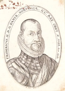 Frederik II, King of Denmark and Norway by Hendrick Goltzius