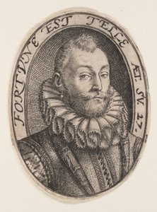 Gerrit Dircksz. or Claes Stefensz. van Heussen by Hendrick Goltzius