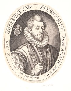 Godescalcus Stewechius by Hendrick Goltzius