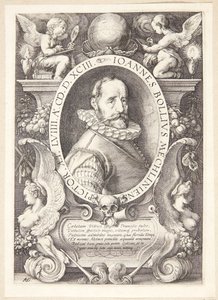 Hans Bol by Hendrick Goltzius