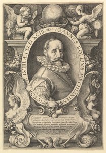Hans Bol by Hendrick Goltzius