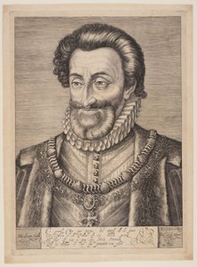 Henry IV of France by Hendrick Goltzius