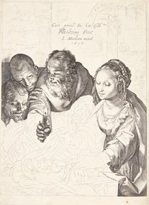 The Adoration of the Shepherds by Hendrick Goltzius