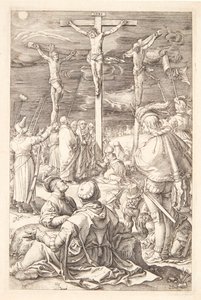 Jesus on the Cross by Hendrick Goltzius