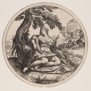 Judah and Thamar by Hendrick Goltzius