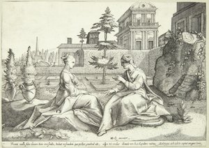 Juno in Disguise as Beroë Warns Semele