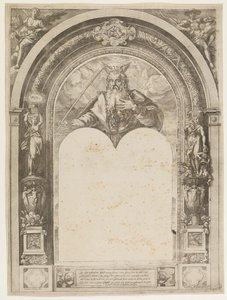 Moses with the Tablets of the Law by Hendrick Goltzius