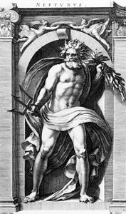 Neptune by Hendrick Goltzius