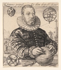 Nicolaus Petri van Deventer by Hendrick Goltzius