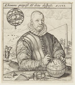 Nicolaus Petri van Deventer by Hendrick Goltzius