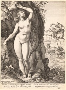 Perseus Freeing Andromeda by Hendrick Goltzius