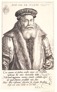 Petrus Forestus by Hendrick Goltzius