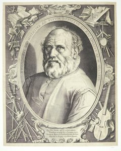 Portrait of Dirck Volkertsz Coornhert by Hendrick Goltzius