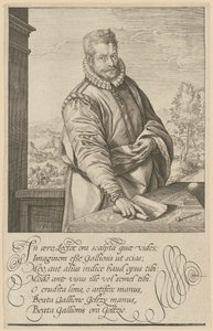 Portrait of Philips Galle by Hendrick Goltzius