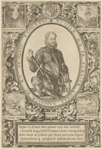 Portrait of William I of Orange by Hendrick Goltzius