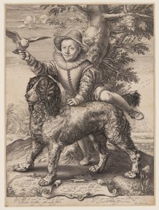 Portrait of Frederik de Vries by Hendrick Goltzius