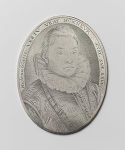 Portrait of a 24-Year-Old Man by Hendrick Goltzius
