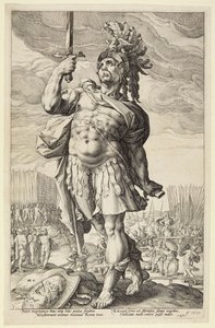 Publius Horatius by Hendrick Goltzius