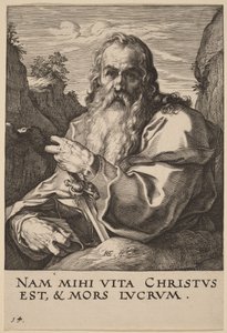 Saint Paul by Hendrick Goltzius